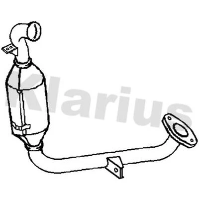 Catalytic Converter Type Approved For Ford Focus C-Max 1.6 TDCi Klarius 1384493 - Image 1 of 4