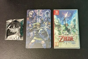 The Legend of Zelda Skyward Sword HD w/Steelbook Import Nintendo Switch Sealed - Picture 1 of 5