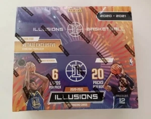 2020-21 Panini Illusions Basketball NBA 20 Pack Retail Sealed Box - Picture 1 of 1