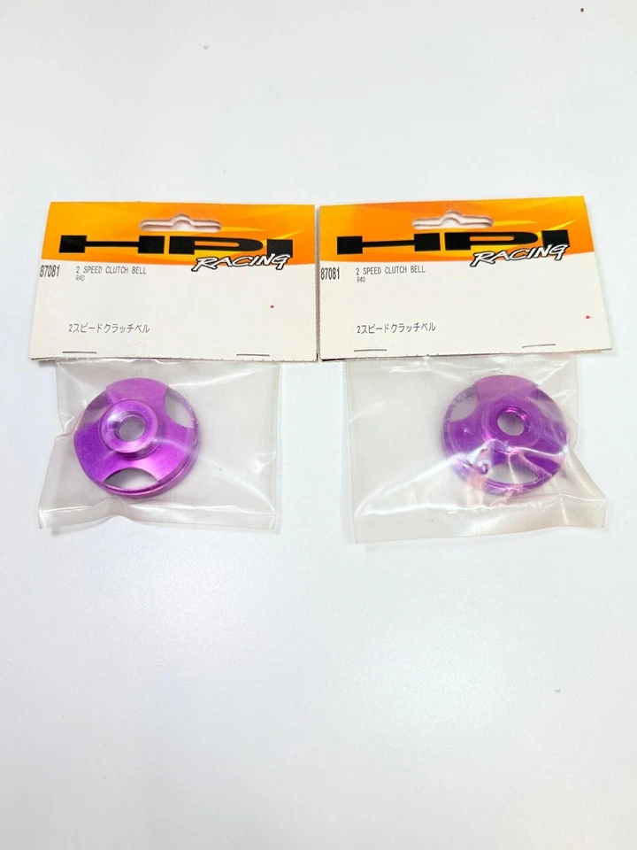 HPI RACING 87081 2 SPEED CLUTCH BELL (PURPLE) - R40 - Image 1 of 1
