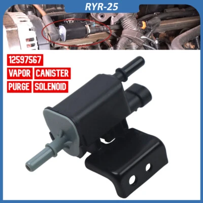 Solenóide de válvula de purga de vasilha de vapor para Chevrolet Silverado&2007-2013 GMC Yukon - Imagem 1 de 4