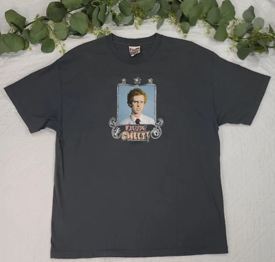VTG Napoleon Dynamite Gray T-Shirt Flippin Sweet Size XL Mighty Fine - Image 1 of 4