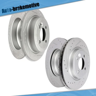 Rotores de freno delanteros de 276 mm y traseros de 259 mm para Mini Cooper 2002 2003 2004-2006 Foto 1 de 4