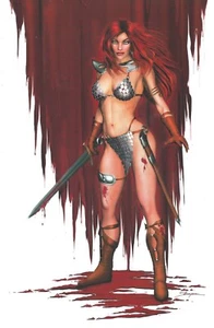 Red Sonja #1 Cover by Sheldon Bueckert Comic Kingdom Exclusive NM - Picture 1 of 1