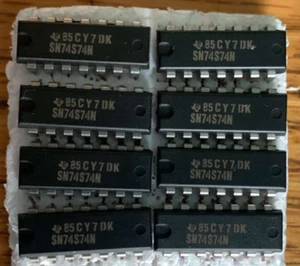 TEXAS INSTRUMENTS SN74S74N QTY-8 - Bild 1 von 1