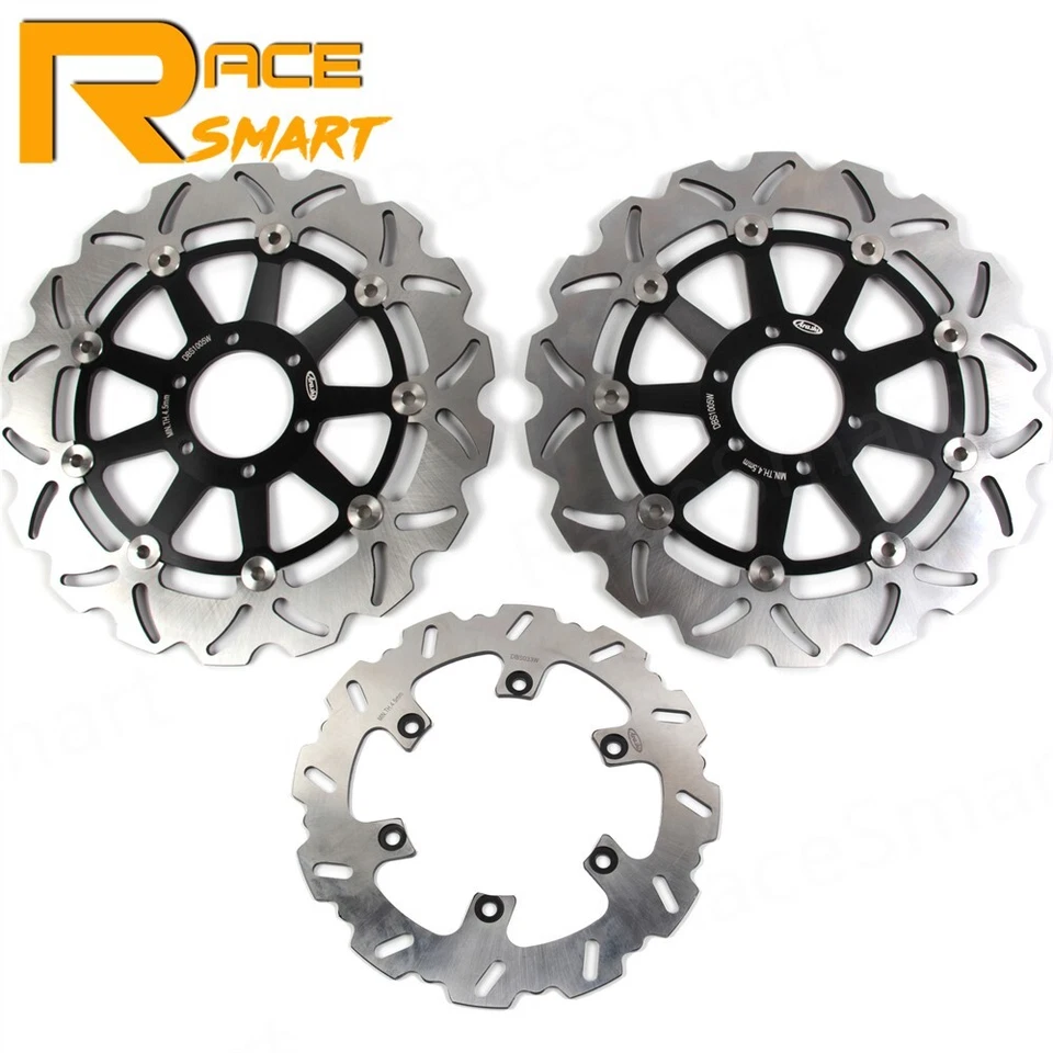 Rotores de disco de freno delanteros traseros para Yamaha FZ750 FZ 750 Genesis 1989 1990 1991 1992 Foto 1 de 4