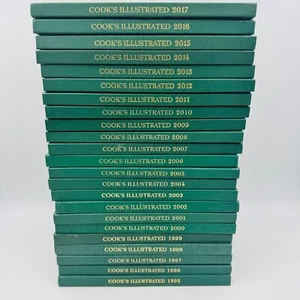 Cook's Illustrated Annual 1995-2017 Book Lot 23 Years Collector's Test Kitchen - Imagen 1 de 19