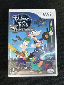 CIB Phineas & Ferb: Across the 2nd Dimension - Nintendo Wii 2006 GETESTET FUNKTIONIERT - Bild 1 von 5