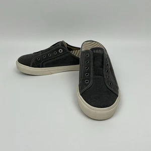 Taos EZ Soul Slip On Mule Sneakers Womens 11 Charcoal Comfort Casual Travel - Picture 1 of 11