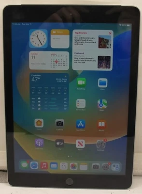 Apple iPad 5th Gen 32GB A1823 Wi-Fi + Cellular 9.7" MP242LL/A - Good working - Image 1 of 4