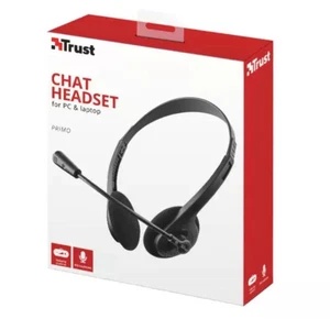 New / Boxed Trust Primo Chat 3.5MM Headset for PC and Laptop - Picture 1 of 2