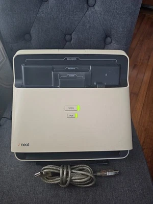 Neat Desk ND1000 Desktop Scanner and Digital Filing System ADF Scanner - White - Image 1 of 4