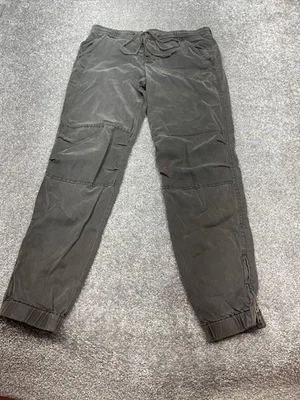 Pantalones informales Level 99 para mujer color topo 28 W botón mosca cordón bolsillos traseros Foto 1 de 4