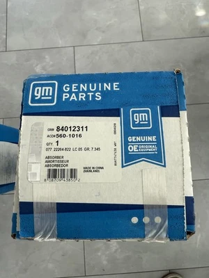 Amortiguador delantero genuino GM 84012311, juego de 2 nuevos en caja. Foto 1 de 3