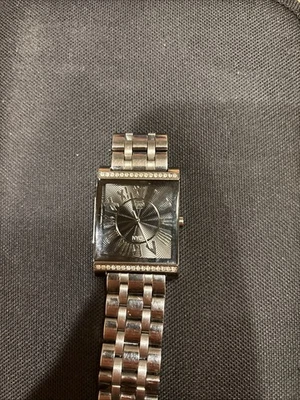 Reloj Pulsera Hombre Marc Echo Cuarzo Esfera Negra Acero Inoxidable Foto 1 de 4