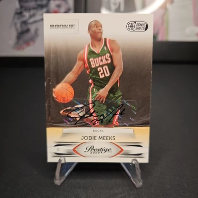 Jodie Meeks 2009 Prestige Bonus Shots /100  Rookie Auto  - Image 1 of 3