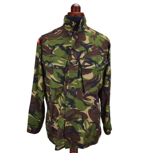 British Army Camo Military Combat Woodland DPM Shirt 180/96 Medium Regular Zip - Picture 1 of 10