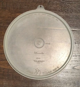 Vintage ERSATZ Tupperware runder Tab durchsichtig Schnappverschluss Deckel 228-3 - Bild 1 von 2