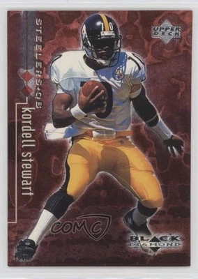 1998 Upper Deck Black Diamond Rookie Edition Double /3000 Kordell Stewart #67 - Image 1 of 2