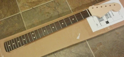 Warmoth Strat Modern Electric Guitar 59' Neck Maple Rosewood Stratocaster Neck - Image 1 of 4