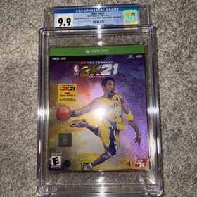 GRADED CGC 9.9 - NBA 2K21 Kobe Bryant Mamba Forever Edition Xbox 1 
