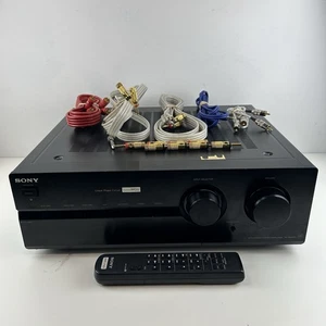 Sony TA-FB940R QS Series Stereo Integrated Amplifier with Remote & Cables Bundle - Picture 1 of 21