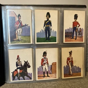 Military Uniform Cards Chix Gum Complete Full Set Of 50 - Picture 1 of 10