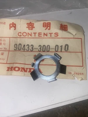 Honda CB750 1969-75 eje de transmisión final arandela de bloqueo de 14 mm 90433-300-010 cantidad 2 Foto 1 de 4