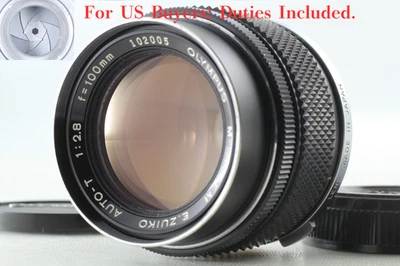 [COMO NUEVO] Teleobjetivo Olympus OM-SYSTEM E.Zuiko Auto T 100 mm f/2,8 MF de JAPÓN Foto 1 de 4