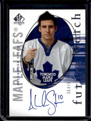 2005-06 SP Authentic Alexander Steen RC Auto Future Watch #364/999 Maple Leafs - Image 1 of 2
