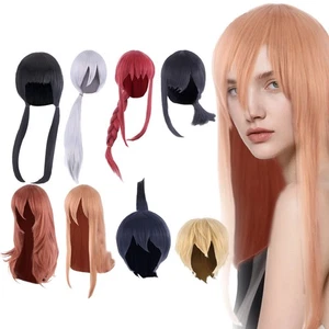 Man Cosplay Wigs Anime Peripheral Wigs For Devil  Kishibe Reze Power Kobeni - Picture 1 of 48