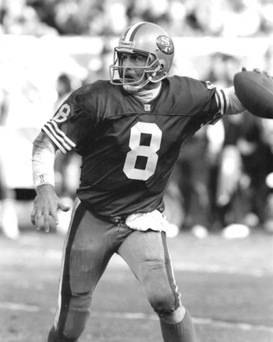 San Francisco 49ers STEVE YOUNG Glossy 8x10 Photo Print Football Poster HOF 2001 Cover