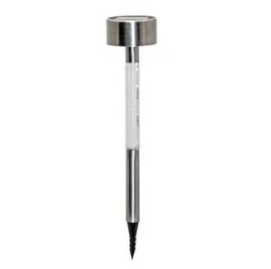 Color Changing LED Solar Lights Stainless Steel Path Landscape Walkway Lighting - Picture 1 of 2