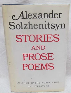 Stories and Prose Poems by Solzhenitsyn Alexander - Picture 1 of 2