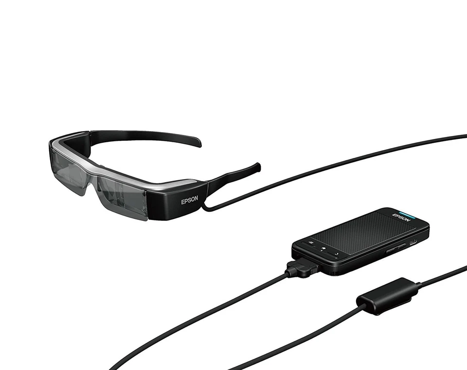 NEW EPSON MOVERIO BT-200 Smart Glass See-Through Mobile Smart Glasses from Japan - Image 1 of 4