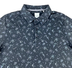 Callaway Polo Herren Opti-Dri Swing Tech Stretch All Over Golf Tropical Print LT - Bild 1 von 8