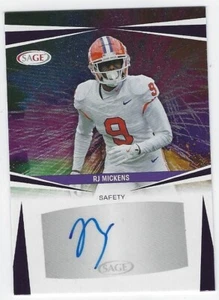 RJ Mickens 2025 Sage Autograph # A-RJM - Picture 1 of 2