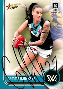 Signed 2023 Port Adelaide Power AFL Select Footy Stars Card - Gemma Houghton - Bild 1 von 3