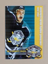2004-05 Cincinnati Mighty Ducks Hockey Pocket Schedule AHL 🏒🥅