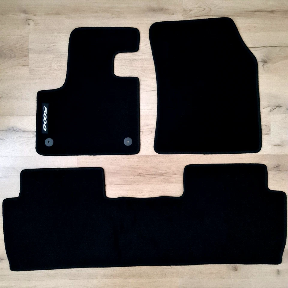 Alfombrillas coche terciopelo peugeot 5008 2017 2023 alfombra impermeable toda temporada Foto 1 de 4