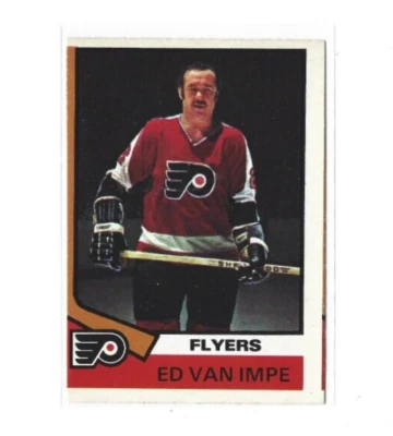1974-75 O-Pee-Chee #85 Ed Van Impe NMMT - Image 1 of 2