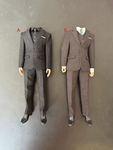 1/6 Male Soldier Clothes Suit Coat Pants Shirt Shoes Model for 12''ST020 - Picture 1 of 1