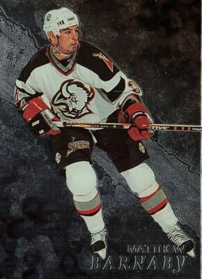 1998-99 Be A Player Hockey #14 Matthew Barnaby - Image 1 of 2