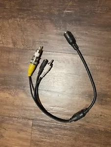BNC RG59 Security Camera Cable Video DC Power connector - Picture 1 of 2