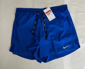 Nike Stride 5" Length Men's Lined Blue Running Shorts Sz L CJ5467-480 - Picture 1 of 3