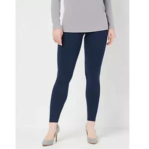 Spanx Women's 20134R Size S Port Navy Mama Look At Me Now Leggings NWT - Picture 1 of 8