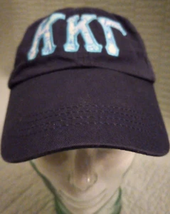 Berretto Baseball Regolabile Incudine Blu Kappa Kappa Gamma Patch Ricamata - Foto 1 di 8