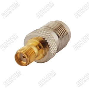 10x conector coaxial RF recto hembra SMA hembra a TNC adaptador WiFi - Imagen 1 de 3