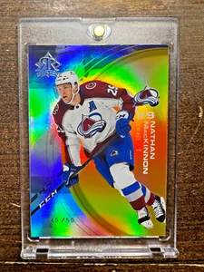 21-22 Upper Deck Nathan MacKinnon Triple Dimensions Reflections GOLD /50 #9 - Picture 1 of 2