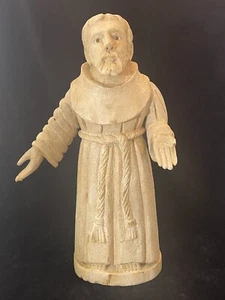 Estatua de madera/resina Padre Pío de 15 pulgadas - Imagen 1 de 12